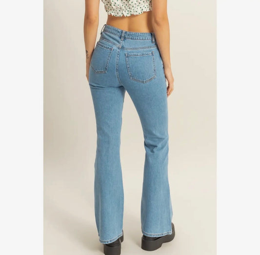Blue Jean flares