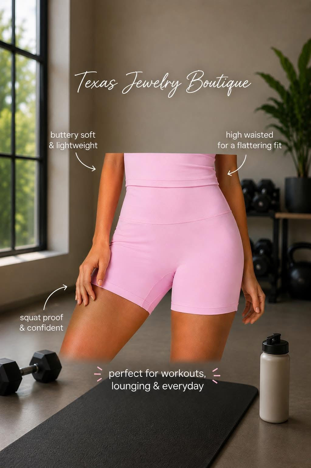 π Buttery Soft High-Waisted Yoga Shorts π