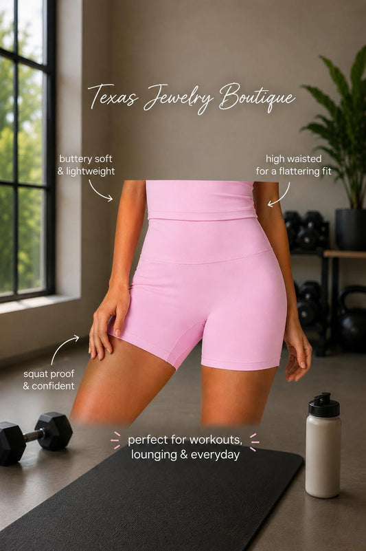 π Buttery Soft High-Waisted Yoga Shorts π