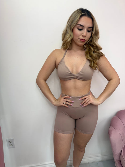 Nude blush in motion set