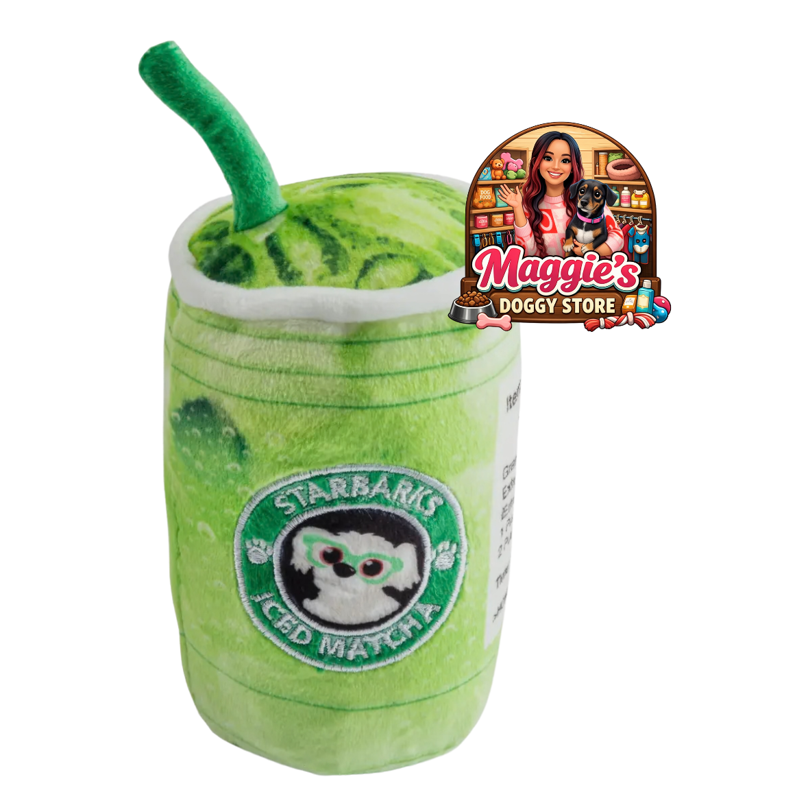 Starbarks iced matcha dog toy