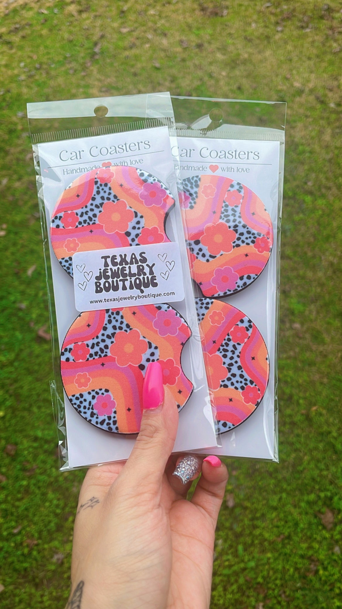 Car coaster sets