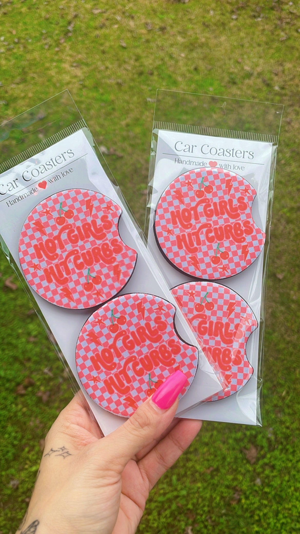 Car coaster sets