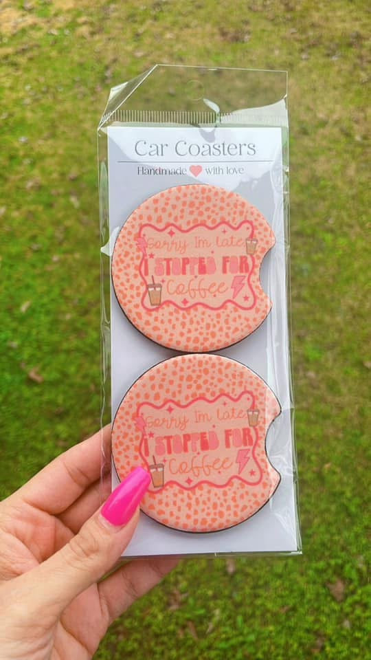 Car coaster sets